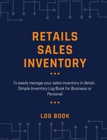 Retail Sales Inventory Log: Track Sales & Inventory