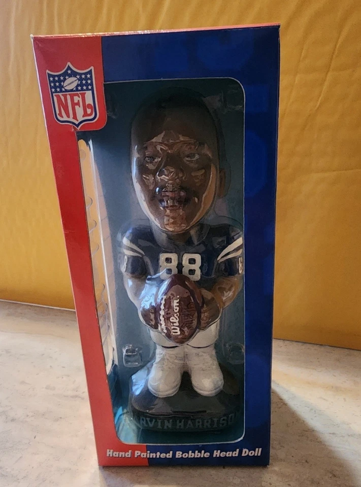 Bobblehead Marvin Harrison Indianapolis Colts NFL Foto 3 de 4