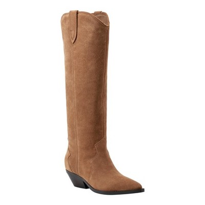 Marc Fisher LTD Women's Ander Boot, Medium 8, Natural Leather 101