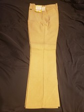 VTG 1970s Wrangler Flare Leg Jeans Tan 38x32 NOS Deadstock w/TAGS-AMAZING FIND 