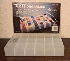 Darice Embroidery Floss And Needle Organizers No Floss Or Bobbin Made in USA