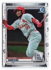 2020 Bowman Chrome #BCP-171 Elehuris Montero Prospects St. Louis Cardinals