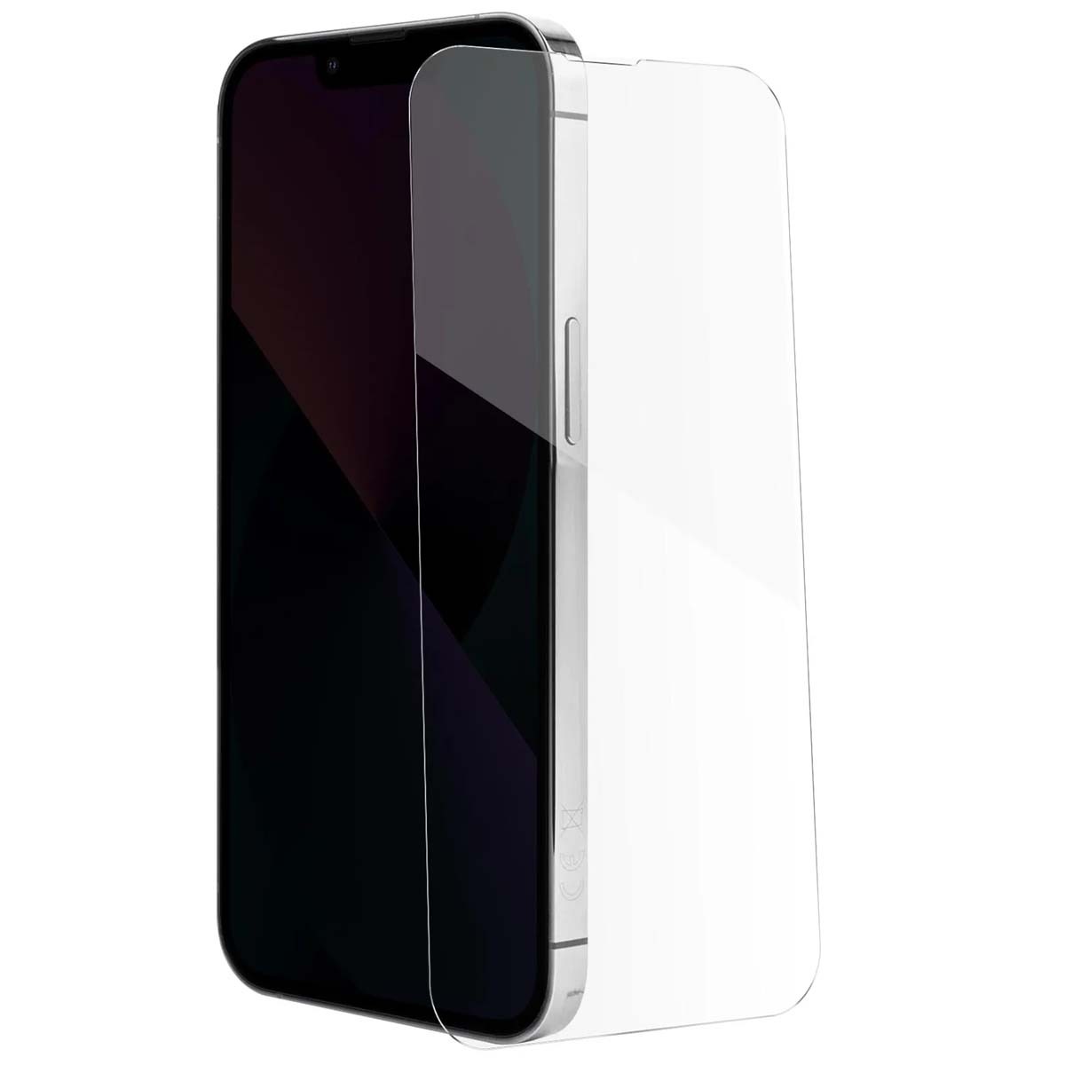 Protection d'écran iPhone 13 Mini PURO en verre trempé transparent anti-rayures