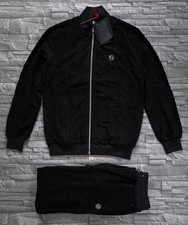PHILIPP PLEIN JAQUARED TRACKSUIT MONOGRAM / L / NEW /