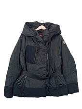 MONCLER Piumino Donna Giacca Taglia IT 44 nero stile casual