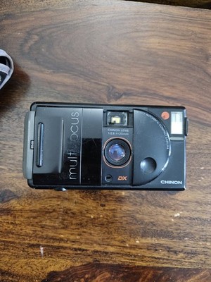 4AAM36 美品 CHINON コンパクトフィルムカメラ AUTO 3001 Chinon Auto 3001 Multi Focus Camera - Black for sale online