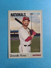 Gerardo Parra 2019 Topps Heritage Baseball Card # 599 J5815