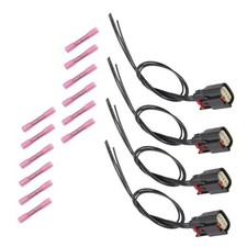 4 Pcs Ignition Coil Connector Harness 9U2Z14S411EA Compatible with V6 V8 Flex