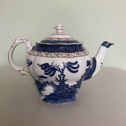 Booths Real Old Willow Teapot ~ Lovely Condition ~ Approx 15cm High - Picture 3 of 6