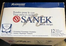 Neck Strips Graham SANEK Barber Salon Soft Absorbent Tissue 12 Pack of 60 Strips