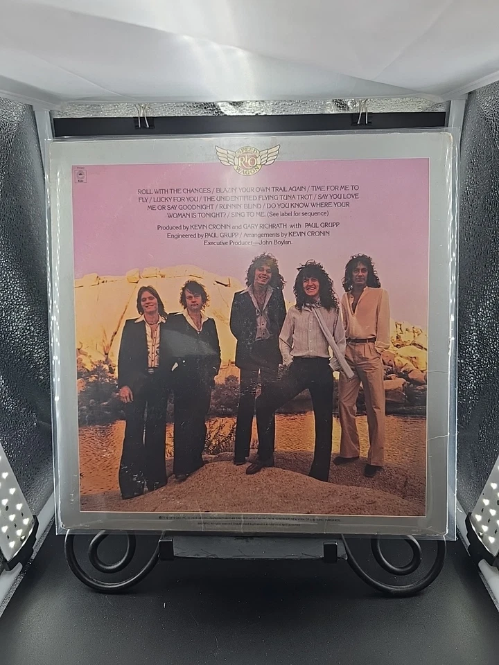 REO Speedwagon You Can Tune A Piano, But You Can’t Tuna Fish LP FIRST PRESS VG - Image 2 of 4