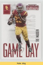 2016 Panini Contenders Draft Picks Game Day Tickets Tre Madden #31 READ 7l6