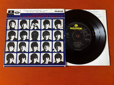 The Beatles A Hard Days Night 1964 UK 7" 4 Track EP  Mono Picture Sleeve