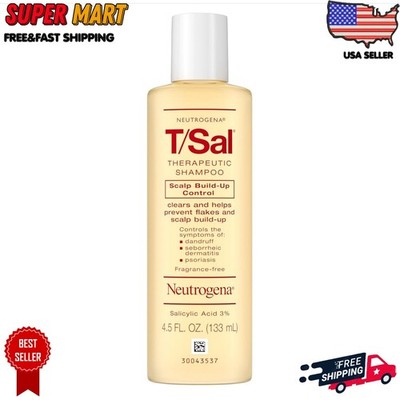 Neutrogena T/Sal Therapeutic Shampoo 4.5oz for Dandruff, Psoriasis Relief