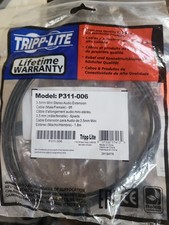 Lot Of 3 3.5mm 6ft Audio Male to Female Extension Cable Stereo Headphone AUX