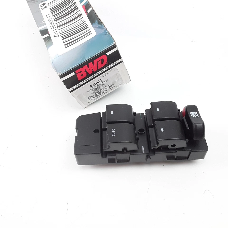 Interruptor maestro de ventana eléctrica BWD S41062 para Chevrolet Impala 2006 2007 2008 Foto 2 de 4