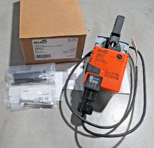 Belimo LRB24-3 Actuator Ball Valve, for 1-1/4 - 3in Valves, Electric, 24V *NEW*