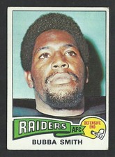 1975 Topps #33 BUBBA SMITH Oakland Raiders EX 05