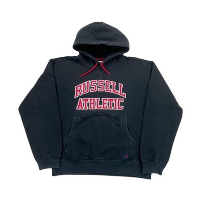 Russell Athletic 90s Warp Logo Hoodie - XXL