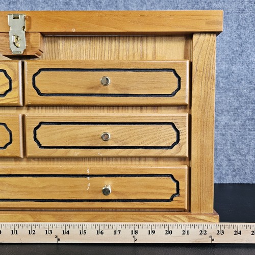 Handyman Of America Lifetime Member Machinist Wood Toolbox Storage Display Box - Picture 9 of 13