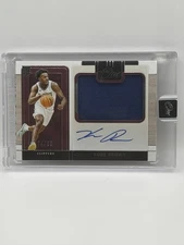 2023 Panini One and One Precision Rookie Jersey Auto /99 Kobe Brown #PRJ-KBW