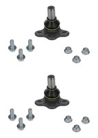 2X Moog Traggelenk Vorne Unten Beidseitig Passend FüR Saab 9-5