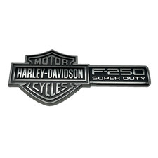 New 2004 2005 2006 2007 Ford F250 Harley Davidson Edition Side Fender Emblem Oem New 2004 2005 2006 2007 Ford F250 Harley Davidson Edition Side Fender Emblem Oem