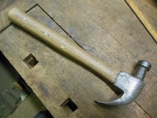 Martillo de garra curva Collins Dynamic D1x 16 oz herramienta de carpintero antigua de colección