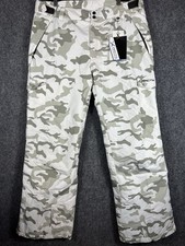 Arctix Mens L Snow Camo Snowsports Cargo Ski Snowboard Pants Nwt