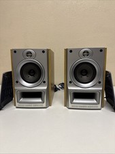 Aiwa SX-M55 Bookshelf Speakers Powered Subwoofers