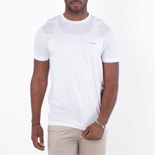 Emporio Armani Logo Print Lyocell-Blend T-Shirt, Size Small