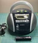 Vintage Sony PSYC CFD-E95 Radio CD Cassette boombox w/REMOTE Fully Operational