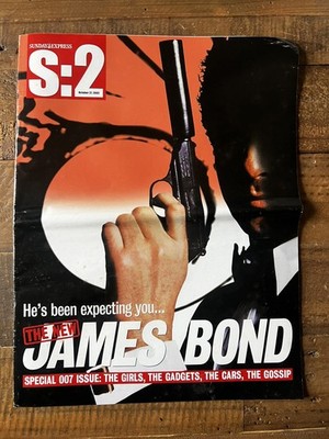 S:2 MAG OCT 2002 JAMES BOND 007 PIERCE BROSNAN MICHAEL MADSEN HALLE BERRY