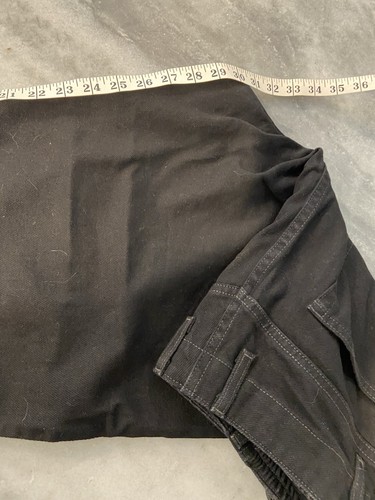 L.L. Bean Size 16 Original Fit Relaxed Comfort Waist Black Straight Leg Jeans - Picture 8 of 11
