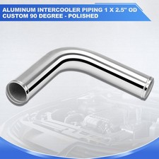 2.5 Aluminum Intercooler Pipe Diy Custom 90 Degree Elbow Universal Turbo Piping