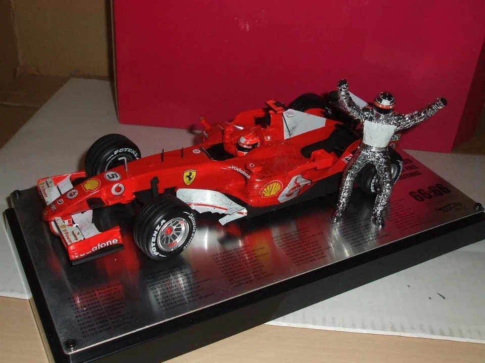 Mattel Hot Wheels Ferrari F1 248 Schumacher San Marino GP 1/18 Limited Edition - Immagine 2 di 4
