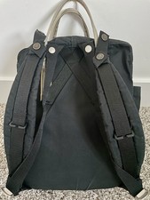 Fjällräven Kånken Greenland Black Backpack 16L Fits 15" Laptop Padded Straps