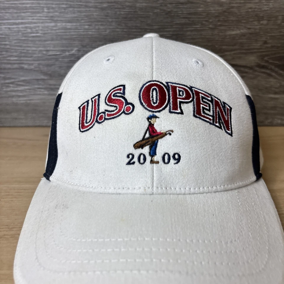 Gorra abierta de EE. UU. Correa trasera para hombre 2009 Bethpage negra torneo de golf PGA golf Foto 2 de 4