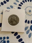 1942 Washington Quarter