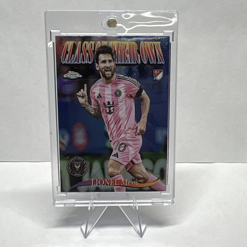 Topps 2025 Topps Chrome MLS Class of Their Own Lionel Messi Inter Miami CF CO-10