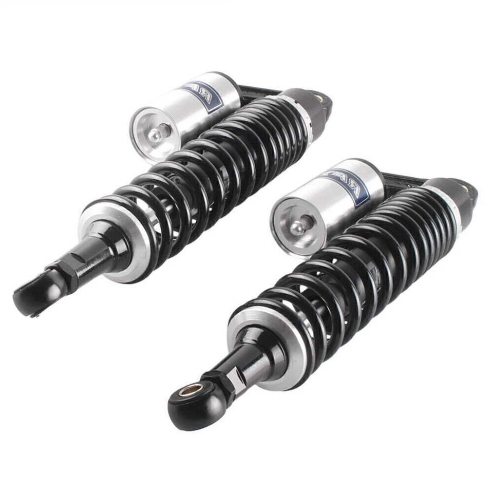 14.75" 375mm Rear Air Shock Absorbers Universal For Scooter ATV Street Bikes Foto 3 de 4