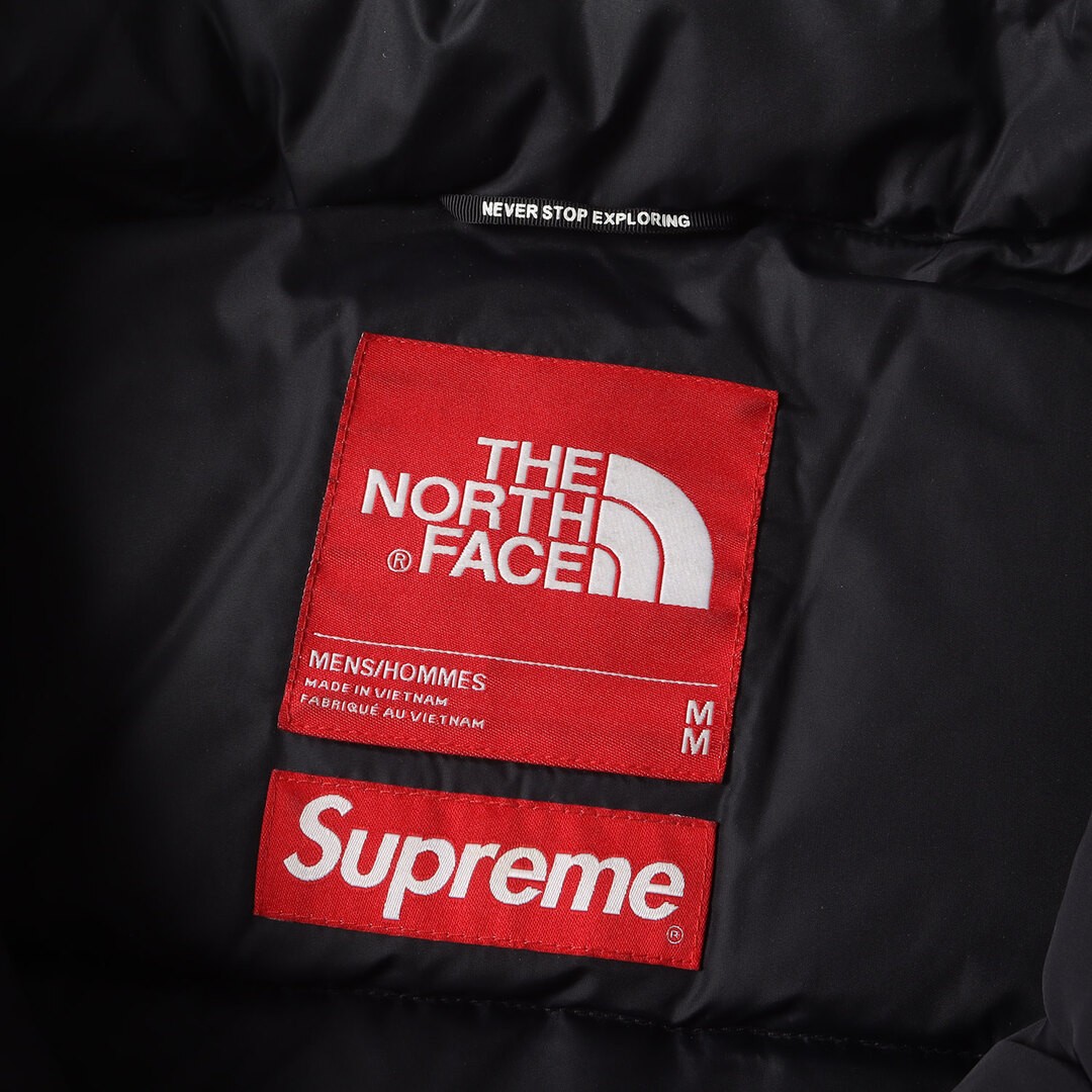 Supreme Jacket Sz: M 20aw The North Face Faux Fur Nuptse Down Black Used BEEG-0 thumbnail 3
