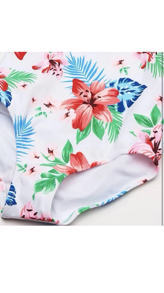 Traje de baño de una pieza Kanu Surf Peggy UPF 50+ deporte de playa fuera del hombro para niñas Foto 2 de 3