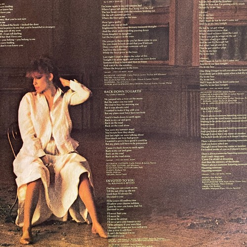 Carly Simon – Boys In The Trees Vinyl, LP 1978 Elektra – 6E-128 - Picture 4 of 5