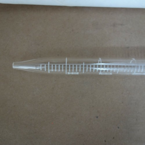 3 Vintage Chatas Boro Glass Serological Pipet 1/10ML Cotton Mouth Medical NOS - Imagen 4 de 9