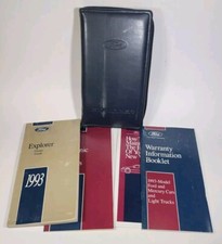 1993 Ford Explorer Owners Guide With Case 1993 Ford Explorer Owners Guide With Case