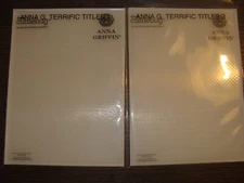 Anna Griffin Terrific Titles Embossing folder 1 & 2