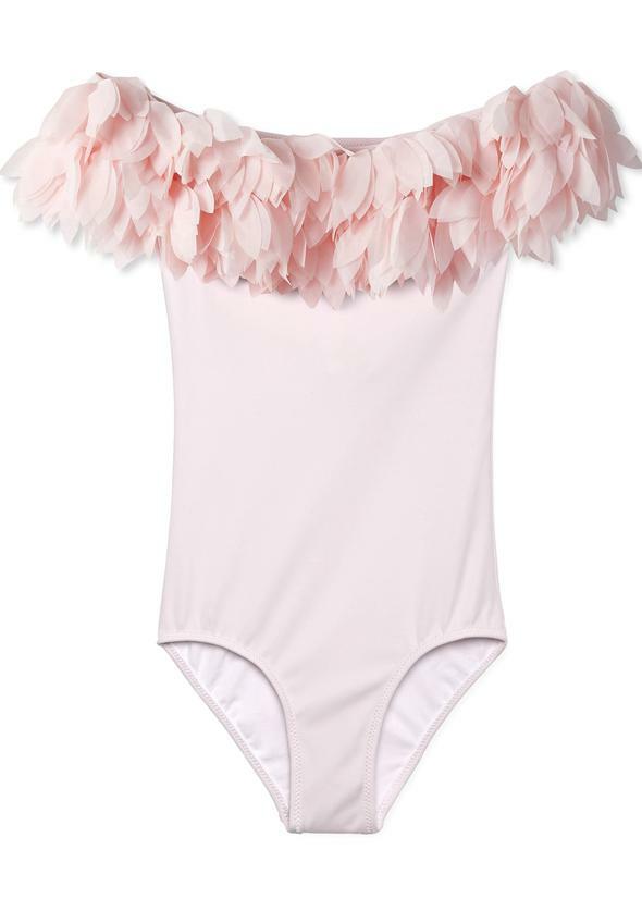 STELLA COVE BNWT GORGEOUS PINK PETAL BATHING SUIT/SWIMSUIT, BABY