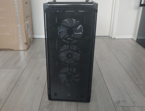 Corsair Crystal Series 570X RGB Tempered Glass Gaming PC Case - Black - Afbeelding 7 van 13
