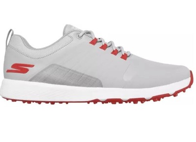 Size 13 Skechers GO GOLF Elite 4 Victory Mens Spikeless Shoes White Silver Amazon.com | Elite 4 Victory Spikeless Golf Shoe Gray/Red | Golf main image 4